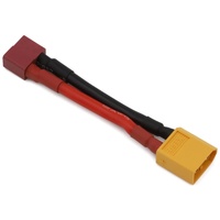 Gens Ace XT60 Male to T-Style Female Connector Adapter (12AWG)