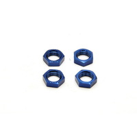 ANTI-LOOSE WHEEL NUT 17mm- BLUE, 4PCS