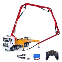 1:18 11-channel semi-alloy remote-controlled cement pump truck