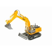 1:16 11-channel semi-alloy remote-controlled excavator