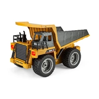 1:18 scale nine-channel semi-alloy remote-controlled dump truck