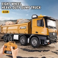 1:14 12-channel semi-alloy remote-controlled dump truck