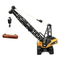 1:14 15-channel semi-alloy remote control crane engineering vehicle