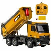 1:14 Fourteen-channel semi-alloy remote-controlled dump truck