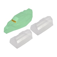 JConcepts TLR 22 4.0 "F2" 1/10 Buggy Body w/Aero Wing (Clear) (Light Weight)