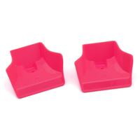 JConcepts Mugen MBX8/MBX-8e 1/8 Evo Molded Front Wings (Pink) (2)