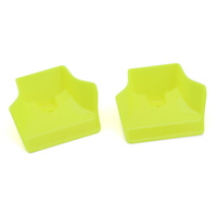 JConcepts Mugen MBX8/MBX-8e 1/8 Evo Molded Front Wings (Yellow) (2)
