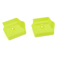 JConcepts Associated RC8B4.1/RC8B4.1e 1/8 Molded Front Wings (Yellow) (2)