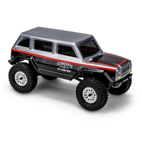 JConcepts Warneer "Tucked" 1/24 Scale Rock Crawler Body (Clear) (5.2" Wheelbase)
