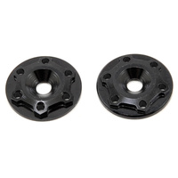 Finnisher - 1/8th buggy / truck - screw-in type aluminum wing button - black