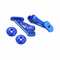 Aluminum Wing Mounts blue B5M