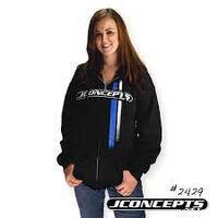 Racing Stripes Zipper Hoodie Sweatshirt