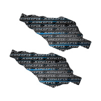 JConcepts - T5M precut chassis protective sheet - black