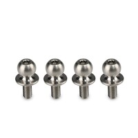 Titanium Ball-Stud - Clod Buster | Regulator Ladder Bar Pivot Screw - 8x9x4mm