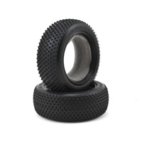 JConcepts Pin Downs 2.2" 4WD Front Buggy Carpet Tires (2) (Pink)