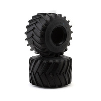 JConcepts Firestorm Full Cleat 2.6" Monster Truck Tires (2) (Blue)