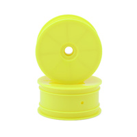 JConcepts RC10T Mono 2.2 Narrow Front Wheel (Yellow) (2)