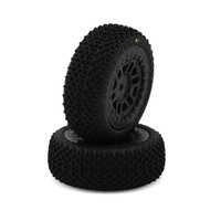 JConcepts Arrma® Typhon Grom Choppers Pre-Mounted Tires (2) (Yellow)