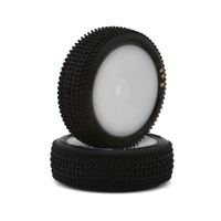 Sprinter - G3, soft clay, pre-mounted on #3473 white wheel, (Fits - Losi Micro B front)