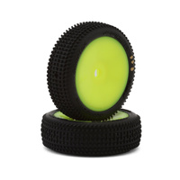 Sprinter - G3, soft clay, pre-mounted on #3473 yellow wheel, (Fits - Losi Micro B front)
