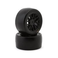 JConcepts Losi® NASCAR® 1/12 Smoothie 2 Pre-Mounted Tires (2) (G3 - Soft)