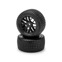 JConcepts Losi® NASCAR® 1/12 Dirt Trac Pre-Mounted Oval Tires (2) (G3 - Soft)