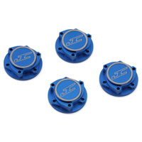 JConcepts 17mm Punisher "Clutch" Wheel Nuts (Blue) (4)