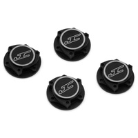 JConcepts 17mm Punisher "Clutch" Wheel Nuts (Black) (4)