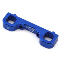 JConcepts Team Associated RC10B7 Aluminum Arm Mount "C Block" (-1 Deg) (Blue)