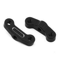 JConcepts RC10B7 Aluminum Rear Hub Link Mount (Black) (2)