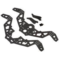 JConcepts Losi Mini LMT Carbon Fiber Chassis Set w/Wheelie Bar