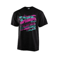 JConcepts "Retro" T-Shirt (Pink/Teal) (2XL)
