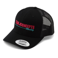 JConcepts "Retro" Snapback Round Bill Hat (Pink/Teal) (One Size Fits Most)