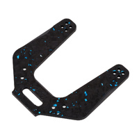 JConcepts - RC10 1989 Stealth, forged carbon fiber front shock tower, standard - blue