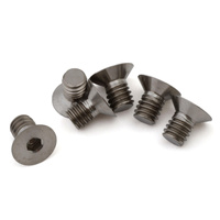 JConcepts - 8/32" x 1/4" FHCS Titanium screw, 6pc.