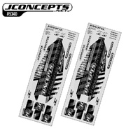JConcepts - RC10T7 pre-cut chassis protective sheet, 2pc
