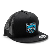 JConcepts 2026 Reload Snapback Flatbill Hat (Black) (One Size Fits Most)