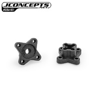 Pioneer - RC10 1/4" Axle +3.5mm Width Adapter
