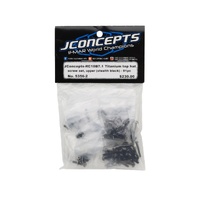 JConcepts RC10 B7.1/B7.1D Titanium Upper Screw Set (Black) (91)