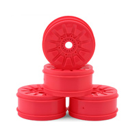 JConcepts Pioneer 83mm 1/8th Buggy Wheels (RM2 Pink) (4)