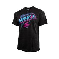JConcepts RM2 Retro "No Apologies" T-Shirt (Pink/Blue) (M)