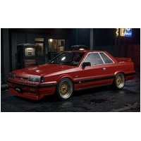 KILLERBODY NISSAN SKYLINE R31 Finished Body Red 1/10