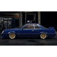 KILLERBODY NISSAN SKYLINE R31 Finished Body blue 1/10