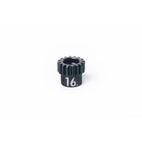 32P M0.8 16T Lightweight Hardened Steel Pinion Gear (for 5mm shaft, w/high torque set screw)