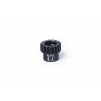 32P M0.8 17T Lightweight Hardened Steel Pinion Gear (for 5mm shaft, w/high torque set screw)