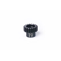 32P M0.8 19T Lightweight Hardened Steel Pinion Gear (for 5mm shaft, w/high torque set screw)