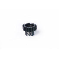 32P M0.8 20T Lightweight Hardened Steel Pinion Gear (for 5mm shaft, w/high torque set screw)