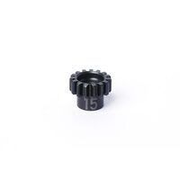 Mod 1 M1 15T Lightweight Hardened Steel Pinion Gear (for 5mm shaft, w/high torque set screw)