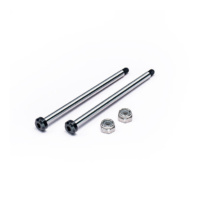 RC10 Rear Inner 58.2mm Hardened Hinge Pin w/locknuts (2) 2WD/4WD Team Associated