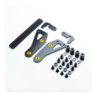 Kyosho Carbon Shorty Lipo Battery Mount Set Turbo Optima Mid Special/Mid Optima 2022